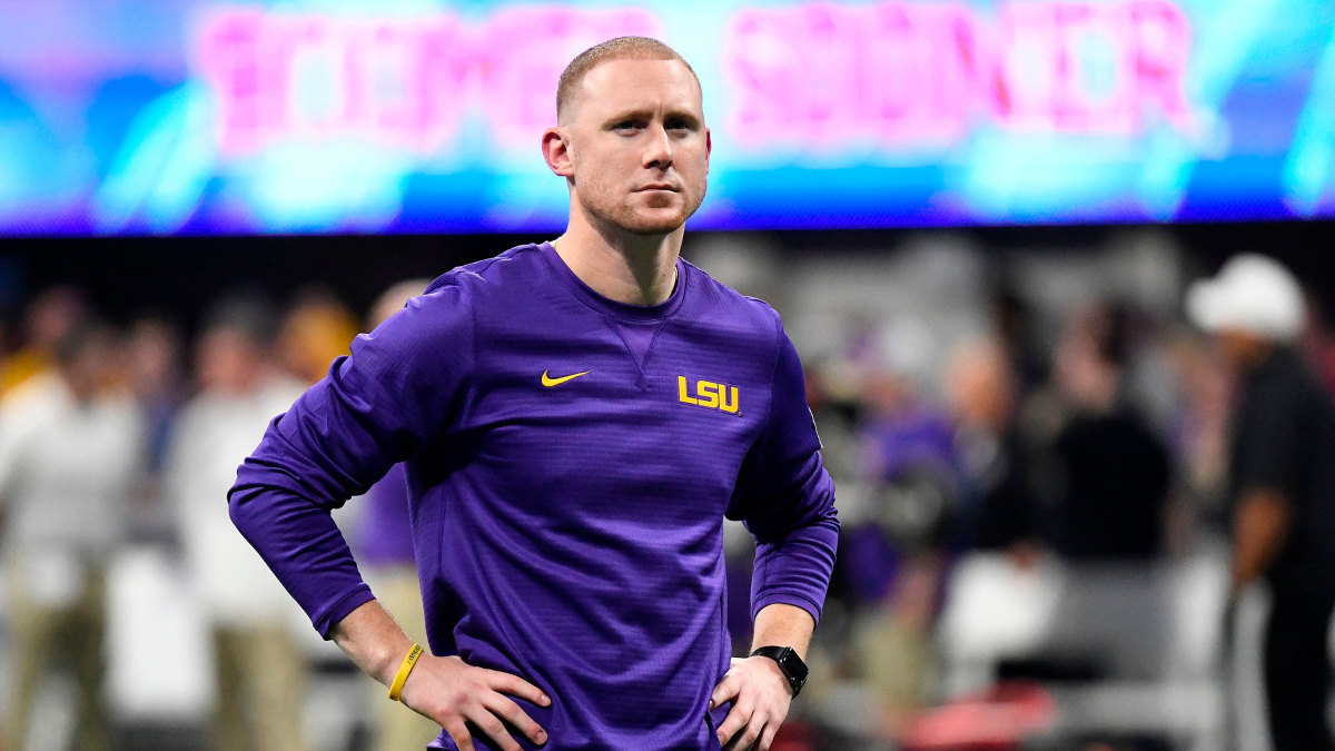 LSU football Joe Brady future